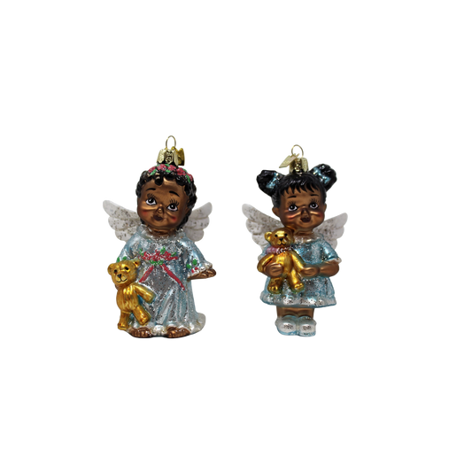 Cherubs & Teddy Bears – Noble Gems Holiday Angels