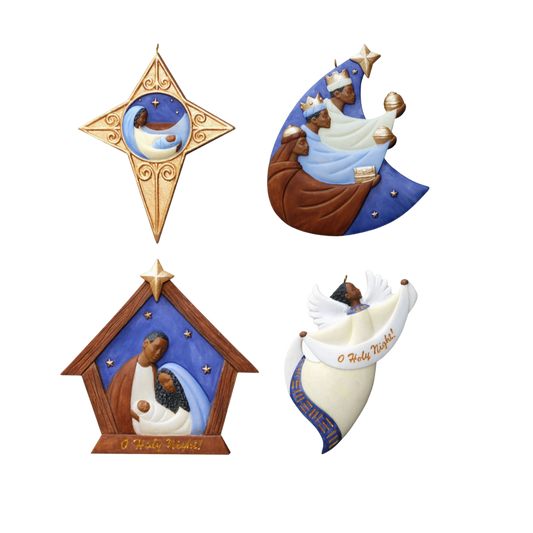 O Holy Light – African American Nativity Ornament Set
