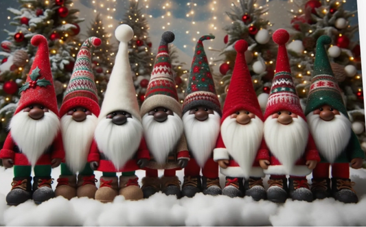 Gnome for the Holidays – Whimsical Winter Figurine