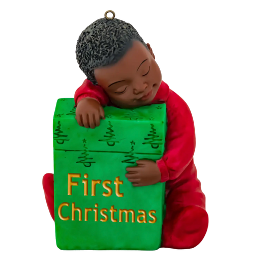 1st Christmas Keepsake Ornament – Baby Boy Edition