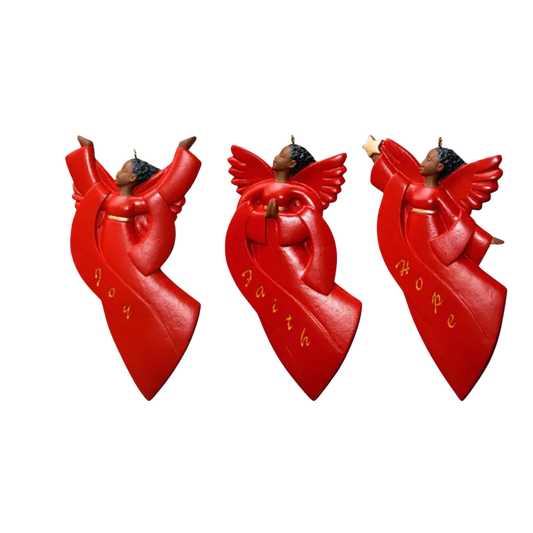 Product: Faith & Favor Trio – Angel Ornaments (Joy, Faith, Hope)